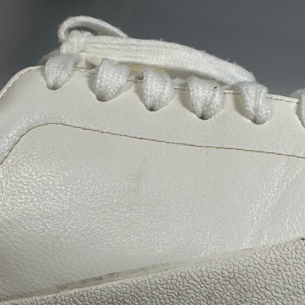 Hollister Womens White Lace-Up Sneakers Size 6.5 Casual Shoes Athletic Preppy - Picture 11 of 11